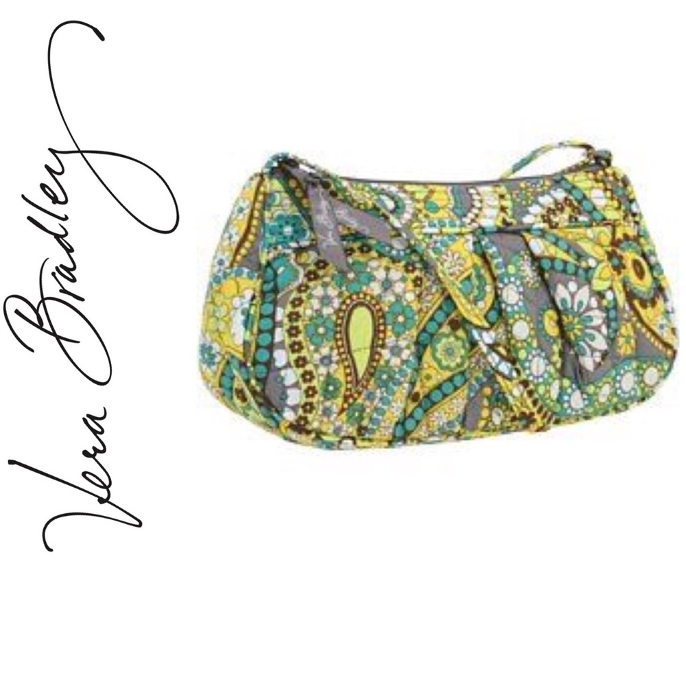 NWOT Vera Bradley Frannie Lemon Parfait Purse Bag